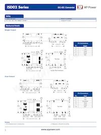 ISD0203D05 Datasheet Page 3
