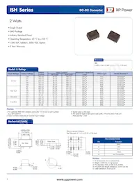 ISH1209A-H Datasheet Cover