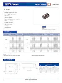 JWE0848D12 Datasheet Cover