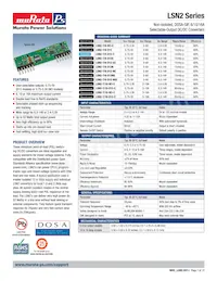 LSN2-T/16-D12N-C數據表 封面