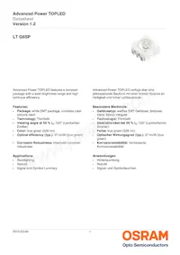 LT G6SP-CBEB-25-1-Z Datasheet Copertura