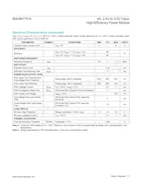 MAXM17514ALI+T Datasheet Pagina 3