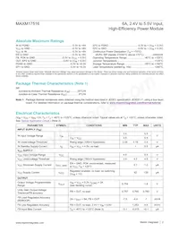 MAXM17516ALI+T Datasheet Pagina 2