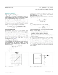 MAXM17516ALI+T Datasheet Page 9