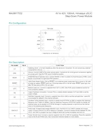 MAXM17532AMB+ Datasheet Page 9