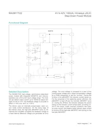 MAXM17532AMB+ Datasheet Pagina 10