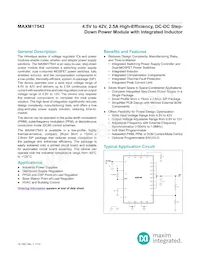 MAXM17543ALJ+T Datasheet Cover