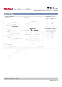 MEA1D2405DC Datasheet Pagina 8