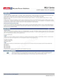 MEJ1D2405SC Datasheet Page 3