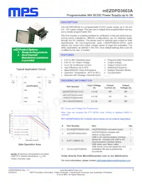MEZDPD3603AS-8502 Datasheet Cover