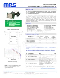 MEZDPD3603AS-8502數據表 封面