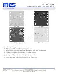 MEZDPD3603AS-8502數據表 頁面 9