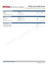 MGJ6D242005LMC-R13 Datasheet Pagina 3