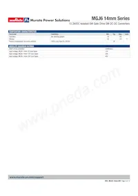 MGJ6D242005WMC-R13 Datasheet Pagina 3