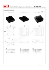 MHB100-24S24 Datasheet Pagina 5