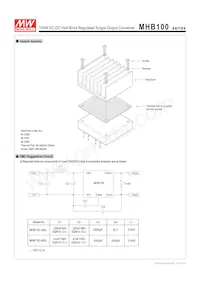 MHB100-24S24 Datasheet Page 6