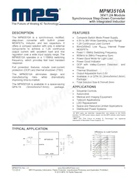 MPM3510AGQV-Z Datasheet Cover