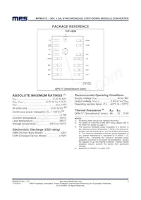 MPM3515GQVE-AEC1-P Datasheet Pagina 3