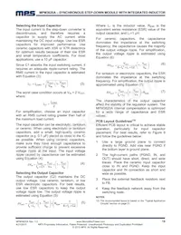 MPM3620AGQV-Z Datasheet Page 19