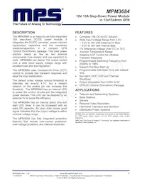 MPM3684GRU-Z Datasheet Copertura