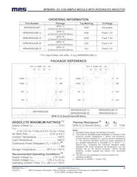 MPM3805GQB-12-P Datasheet Page 2