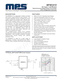 MPM3810GQB-33-P Datasheet Copertura