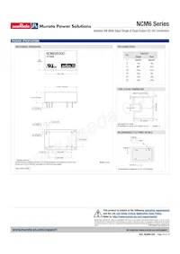 NCM6S1203C Datasheet Page 19