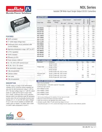 NDL0509SC Datasheet Cover