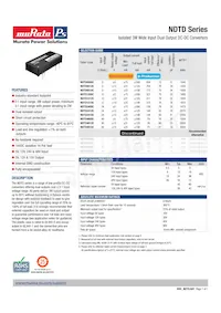 NDTD4803C Datasheet Cover