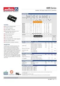 NMR119C Datenblatt Cover
