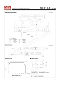 NSD10-48D12 Datasheet Pagina 2