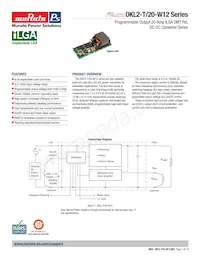 OKL2-T/20-W12N2-C數據表 封面