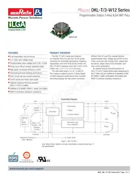 OKL2-T/3-W12P-C Datasheet Copertura