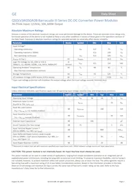 QSDW050A0B641-PHZ Datasheet Pagina 2