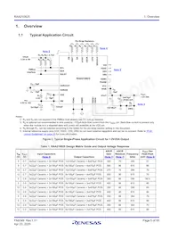 RAA2108252GLG#AG0 Datasheet Pagina 5