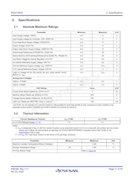 RAA2108252GLG#AG0 Datasheet Pagina 11