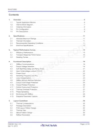 RAA2108502GLG#AG0 Datasheet Page 2