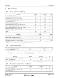 RAA2108502GLG#AG0 Datasheet Page 11