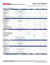 RBQ-12/33-D48NBS-C Datasheet Page 3