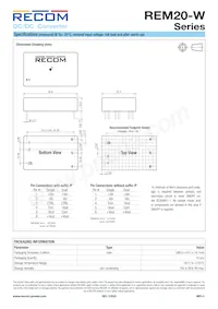 REM20-4805DW/P數據表 頁面 8