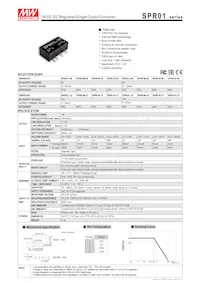 SPR01N-12 Datenblatt Cover