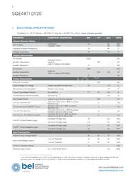 SQE48T10120-PDB0G Datasheet Pagina 2