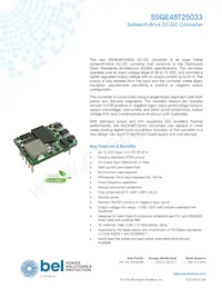 SSQE48T25033-PAAN Datasheet Copertura