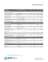 SSQE48T25033-PAAN Datasheet Pagina 3