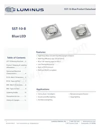 SST-10-B-B90-P450 Datasheet Copertura