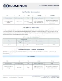 SST-10-G-B90-F530 Datasheet Pagina 3