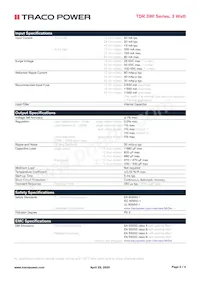 TDR 3-4823WISM Datasheet Page 2