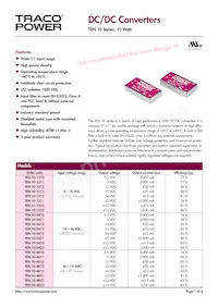 TEN 10-4810 Datasheet Cover