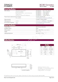 TEN 10-4810 Datasheet Page 3