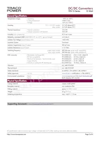 TEN 15-4822 Datasheet Page 3